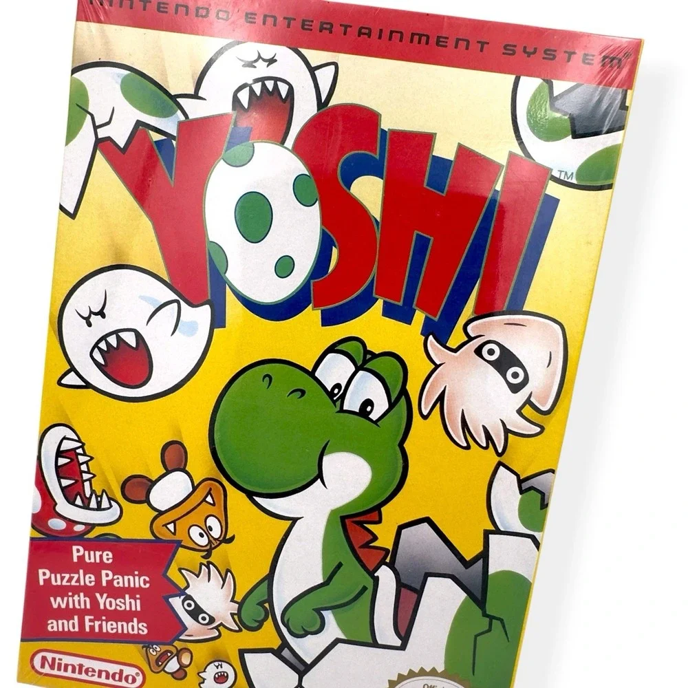 Yoshi (Nintendo Entertainment System, 1992) NEW & FACTORY PLASTIC SEALED CIB